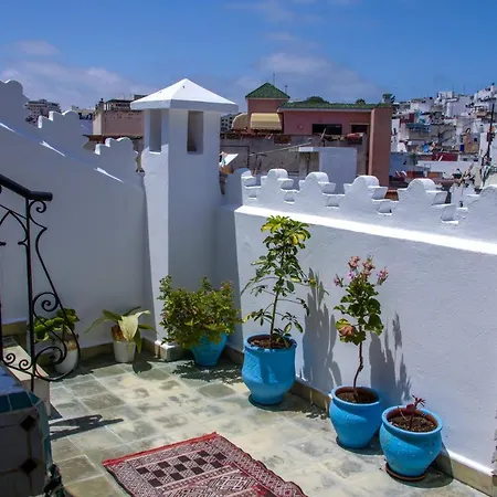 Dar Tinjâa Acomodação com café da manhã Tânger Exterior foto